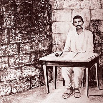 Gandhiji in Prison in South Africa