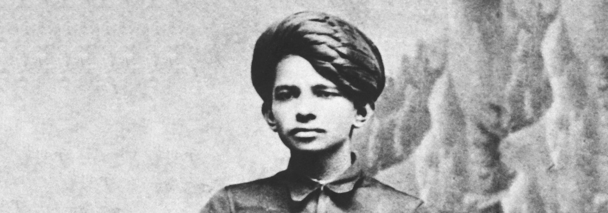 Gandhi at age 17, Rajkot, Gujarat