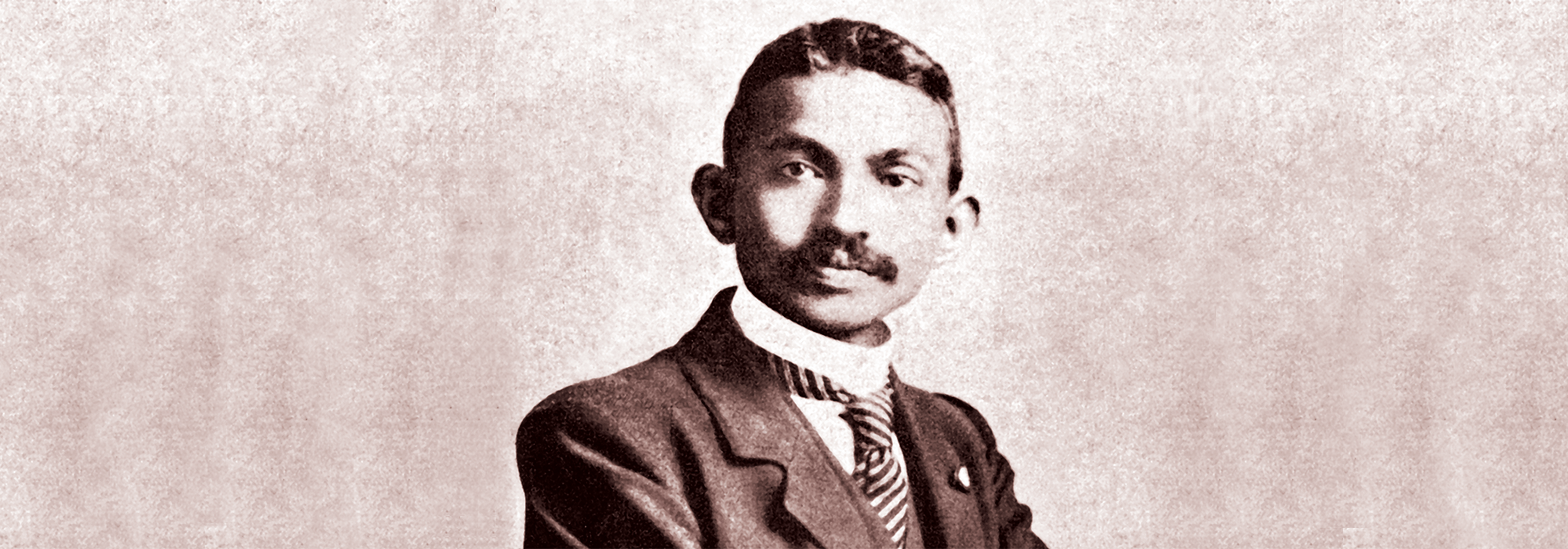 Gandhi at age 35 in South Africa